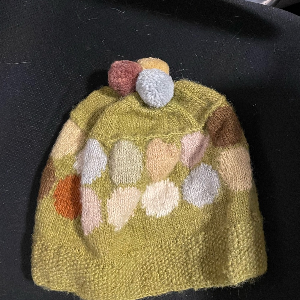 Colorful Knit Beanie Hat